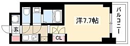 S-RESIDENCE葵 1Kの間取図画像