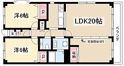 ビラ三秀山中 4階