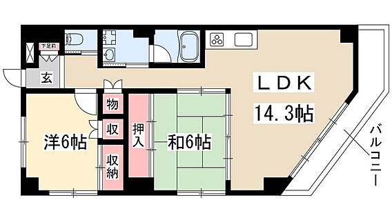 ヒューマン・アリー_間取り_0