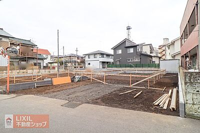 外観：現地建築中