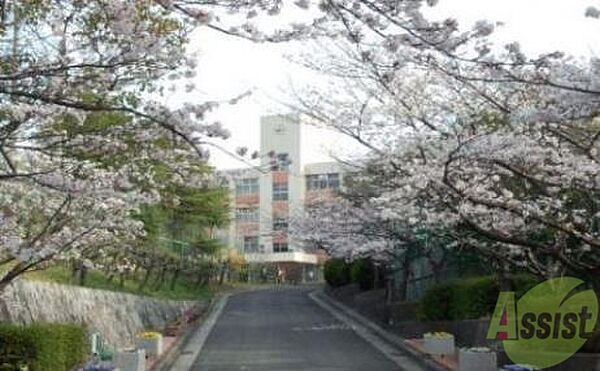 画像16:神戸市立横尾中学校 1096m