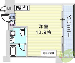 ロイスグラン神戸湊川公園  ｜ 兵庫県神戸市兵庫区会下山町2丁目（賃貸マンション1R・2階・28.26㎡） その2