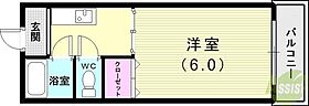 パルシオン  ｜ 兵庫県神戸市西区大津和1丁目（賃貸マンション1K・2階・20.00㎡） その2