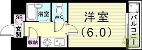 エリータ兵庫  ｜ 兵庫県神戸市兵庫区塚本通3丁目（賃貸マンション1K・2階・18.00㎡） その2