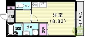 Z-MAISON妙法寺  ｜ 兵庫県神戸市須磨区妙法寺字乗越224-11（賃貸アパート1R・1階・26.68㎡） その2