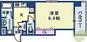 エスティロアール神戸西  ｜ 兵庫県神戸市兵庫区西橘通2丁目4-18（賃貸マンション1K・2階・29.94㎡） その2