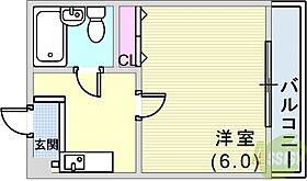 BIG1神戸  ｜ 兵庫県神戸市兵庫区水木通9丁目（賃貸マンション1K・2階・20.00㎡） その2