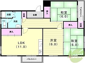 高倉台9団地35号棟  ｜ 兵庫県神戸市須磨区高倉台3丁目9-35（賃貸マンション3LDK・5階・68.99㎡） その2