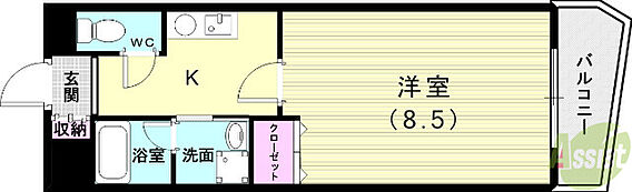 ルナ学園_間取り_0