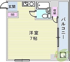 サンシャイン兵庫  ｜ 兵庫県神戸市兵庫区塚本通5丁目（賃貸マンション1R・4階・20.00㎡） その2