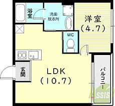 プリオーレリベルタ  ｜ 兵庫県神戸市長田区片山町5丁目（賃貸アパート1LDK・2階・33.86㎡） その2