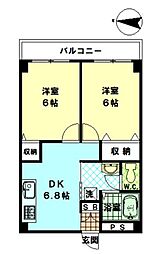 コスモパレス 4階/402