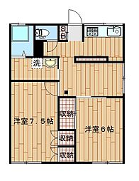 大沢コーポ 1階
