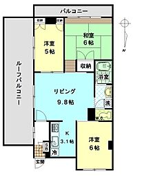 若木ブラスマンション 5階