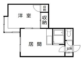 フェリス 205 ｜ 北海道空知郡上富良野町宮町2丁目（賃貸アパート1DK・2階・31.23㎡） その2