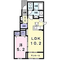 ローマアリエス．Ｂ 102 ｜ 茨城県神栖市柳川（賃貸アパート1LDK・1階・40.88㎡） その2