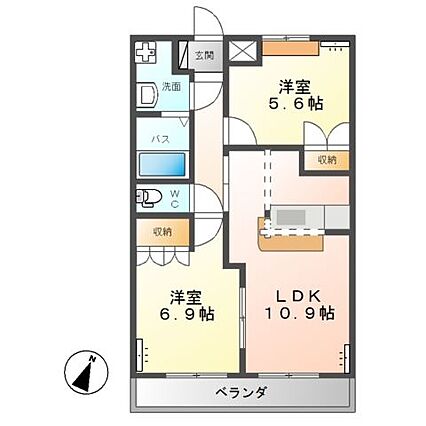 クリアーメゾンＢ．Ｓ_間取り_0