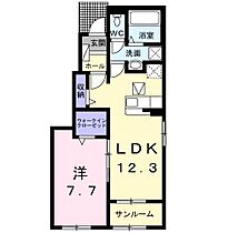 アクアポートIII 101 ｜ 茨城県神栖市知手中央3丁目（賃貸アパート1LDK・1階・50.14㎡） その2