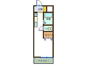 メゾンラベンダー13番館 202 ｜ 埼玉県熊谷市籠原南1丁目（賃貸アパート1R・2階・19.44㎡） その2