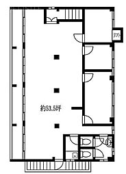 佐々木ビル ワンルームの間取図画像