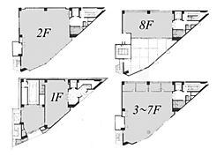 ラ・ベール日本橋 1階/1F〜8F