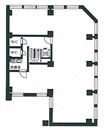 第2下川ビル ワンルームの間取図画像