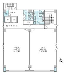 GardensMITO ワンルームの間取図画像
