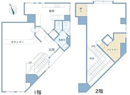 サンドエル横浜 ワンルームの間取図画像