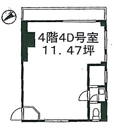 間取図画像 ワンルーム