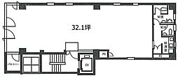 第2小川ビル ワンルームの間取図画像