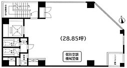 I&Kビル ワンルームの間取図画像