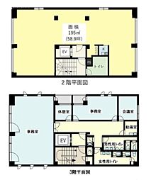 OF信濃町ビル ワンルームの間取図画像