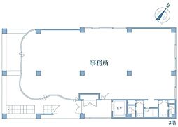 渋谷松永ビル ワンルームの間取図画像