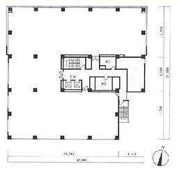 日本綜合地所大塚ビル ワンルームの間取図画像