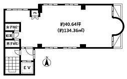 菊川栄光ビル ワンルームの間取図画像