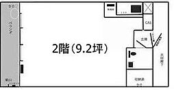 六本木グランドール ワンルームの間取図画像