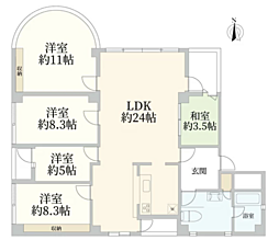 間取図画像 ワンルーム