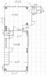 日浦ビル ワンルームの間取図画像