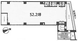 FORECAST四谷 ワンルームの間取図画像