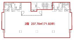 湊町日本橋ビル ワンルームの間取図画像