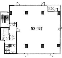 オー・アイ・芝浦 ワンルームの間取図画像