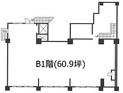 ハイネス野方 ワンルームの間取図画像