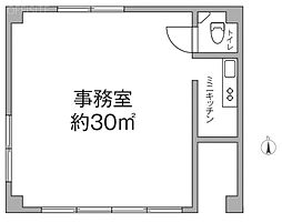 ロイヤルマキシム ワンルームの間取図画像
