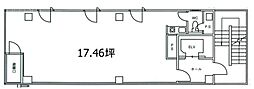 ル・グラシエルビル.80 ワンルームの間取図画像