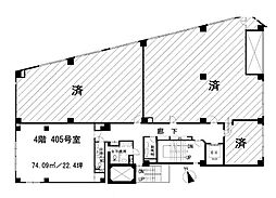 JR京葉線 八丁堀駅 徒歩2分 4階/-