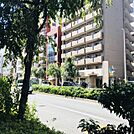 前面は明治通り