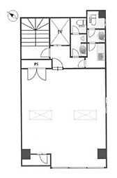 Y'sCORALBUILD ワンルームの間取図画像