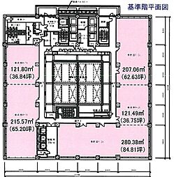 アウルタワー ワンルームの間取図画像