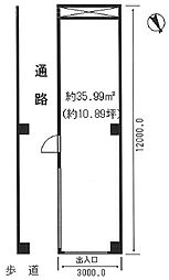 東京モリスビル第2 ワンルームの間取図画像