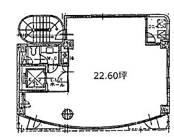 東神田サンコービル ワンルームの間取図画像